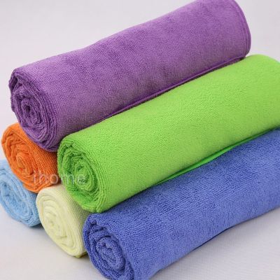 1 Pcs 30*30cm Microfiber Cleaning Cloth Wiping Dust Rugs Purifying Car and Kitchen Scouring Pad Wash Dry Cleaning Cloth