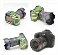 Ruer ซิลิโคนนิ่มฝาครอบป้องกันผิวสำหรับกล้อง Canon EOS 6D กระเป๋ากล้องใหม่