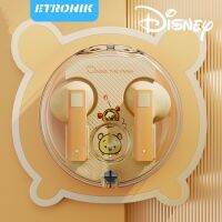 ETRONIK Original Disney LK-11 Bluetooth 5.3 หูฟังแฟชั่น Mickey Kids หูฟังไร้สายสเตอริโอกันน้ำคุณภาพเสียง HD พร้อมไมโครโฟนตัดเสียงรบกวน อายุการใช้งานแบตเตอรี่ยาวนานเป็นพิเศษ