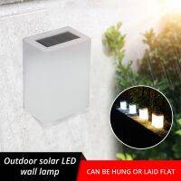 ♠ Solar night lamps LED Corridor Wall Lamp Courtyard Fence Eaves Street Garden Lawn House Led Light Outdoor waterproof atmosphere