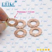 ERIKC F00RJ02175 Laciness หัวฉีดแหวนทองแดงเครื่องซักผ้า Shims ปะเก็นแผ่นกันความร้อนฉีด1.5มม. สำหรับหัวฉีด Bosch