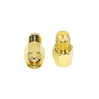 1 Uds Rp Sma Macho A Hembra Rp Sma Adaptor Macho Hembra Rf Coax Acoplamento Barril De Nuez Convertidor De Conector Para Wifi