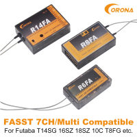 Corona R6FA 16SZ R14FA R820FA 2.4G ใช้งานร่วมกับ Futaba fasst 10C R4FA 18SZ ตัวรับสัญญาณ