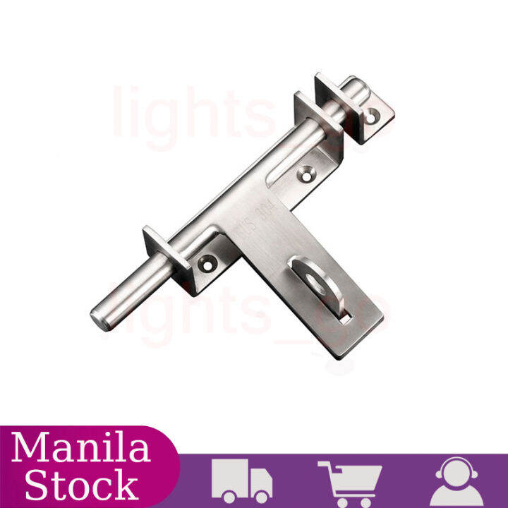READY STOCK】Sliding Bolt Gate Latch Heavy Duty 304 Stainless Steel