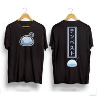 XL Anime Slime Tempest Rimuru T-shirt Unisex Short Sleeve Tops Casual Loose Fashion Tee Shirt Plus Size LX