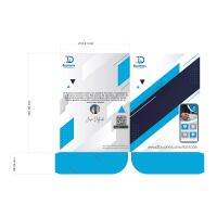 {office stationery}A4 250G ที่ปรับแต่งได้พับมุมซองจดหมายสีการพิมพ์ตามต้องการ