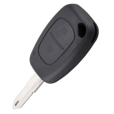 2ปุ่มเปลี่ยนปลอกกุญแจเชลล์ Keyless ระยะไกล Fob กับเจียระไนรถพลิกกุญแจเหมาะสำหรับเรโนลต์