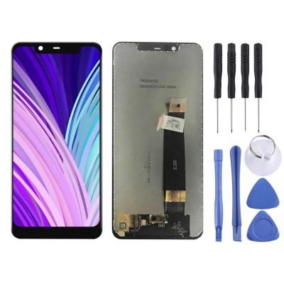 (Iverson Beauty) หน้าจอ LCD TFT สำหรับ Nokia 5.1 Plus (X5) พร้อม Digitizer ประกอบเต็มตัวเครื่อง (สีดำ)