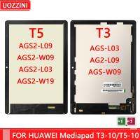 หน้าจอ LCD สำหรับ AGS-L03 Huawei Mediapad T3 10 AGS-L09 AGS-W09หน้าจอสัมผัสประกอบ Digitizer แท็บเล็ต LCD สำหรับ Huawei T5 10