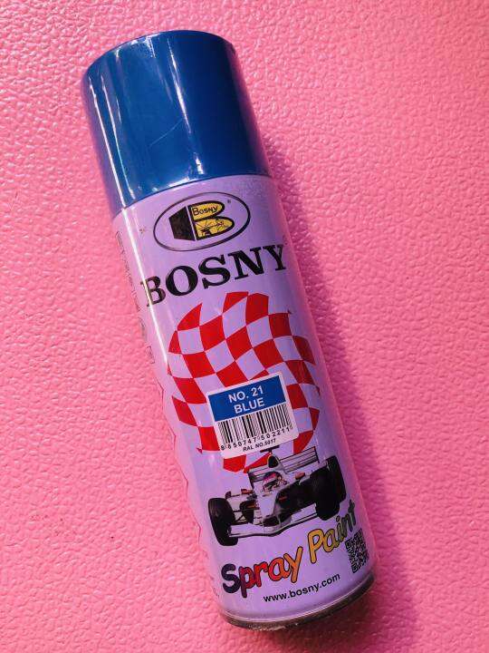 BOSNY SPRAY PAINT BLUE Lazada PH