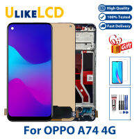 6.43 "สำหรับ OPPO A74 4กรัม CPH2219จอแสดงผล LCD Touch Screen Digitizer สมัชชาเปลี่ยนสำหรับ OPPO A74 4กรัมจอแอลซีดี