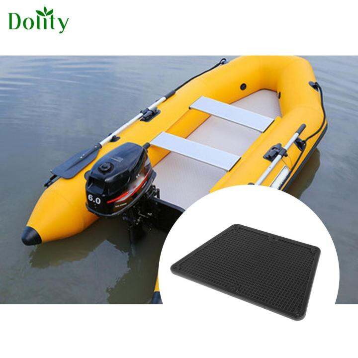 Dolity Transom Outboard Motor Mounting Plate Pad for Kayak Inflatable