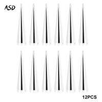 12/24pcs Conical Stainless Steel Large Screw Croissant Tool Baking Pastry Cones Shape