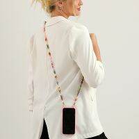GIRL 120cm Bevel Design Colorful Cell Lanyard Hanger for