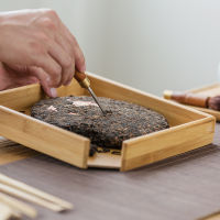 Xiu1Pu Er มีดชาไม้เนื้อแข็งชาเข็มชาเครื่องมือพิเศษ Rosewood ไม้มะเกลือชาถาดพิธีชงชาช้อนส้อม Pu Erh ชา Needlec12-58ชา