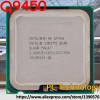 แกน Intel ของแท้2 Quad Q9450เครื่องประมวลผลซีพียู (12M แคช2.66GHz 1333MHz FSB) LGA775ซีพียูเดสก์ท็อป Gratis Ongkir Gubeng