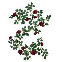 Artificial Rose Vine Silk Flowers Garland Wedding Flowers Vines for Wedding Party Home Decoration