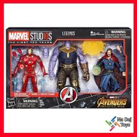 Hasbro Marvel Legends 3 Pack Iron Man, Thanos &amp; Doctor Strange 3-Pack มาร์เวล เลเจนด์ ไอร์รอนแมน, ธานอส &amp; ดร.สเตรนจ์ 3-แพค