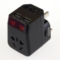 Original travel abroad usb charging converter socket travel global European standard multi-functional conversion plug