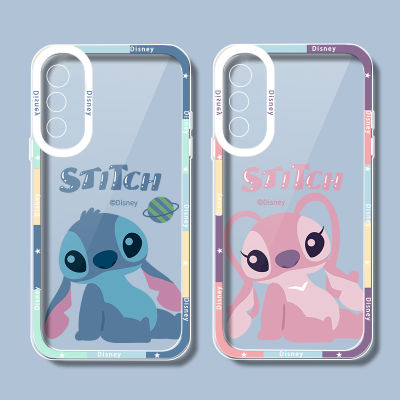 Disney Stitch Soft Silicone Phone Case for Samsung Galaxy S23 S22 Ultra S21 S20 FE S10 Plus Note 20 10 9 A32 A52S A52 A72 Cover Phone Cases