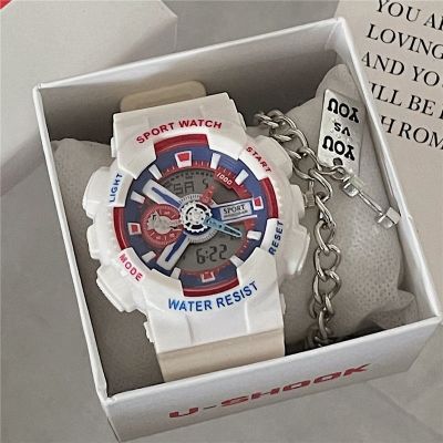 Hot Seller Guochao ins crowd does the watch male and female junior high school students Korean version simple fashion sports electronic