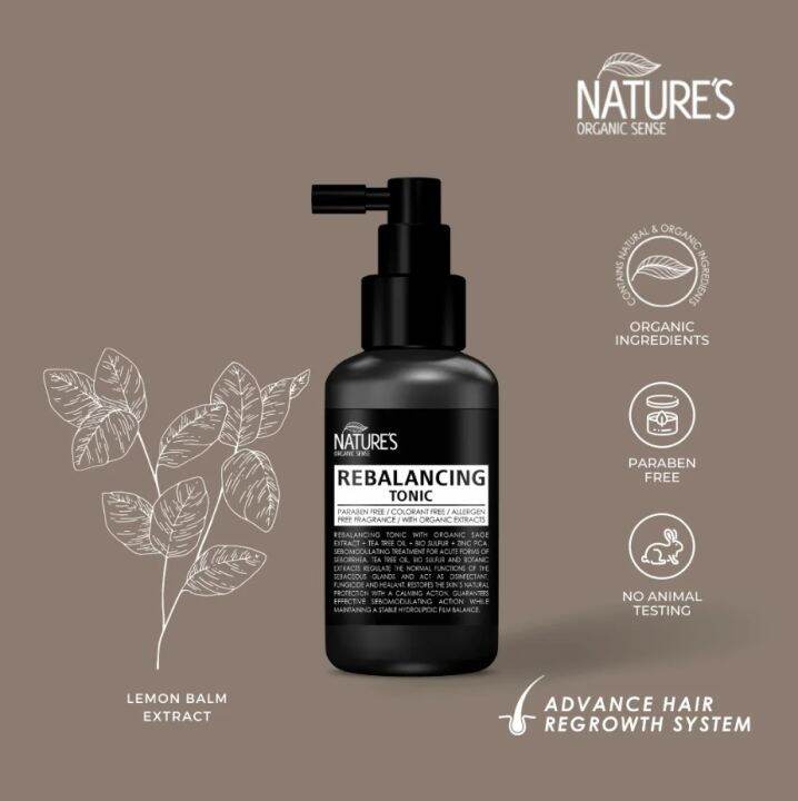 Rebalancing Tonic Nature's Organic Sense 100 ml Lazada