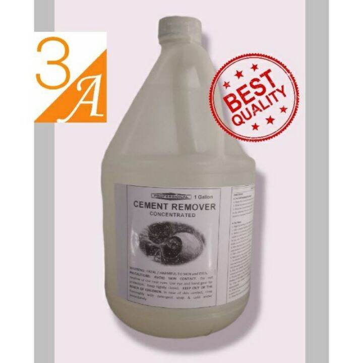 Cement Remover Concentrated Tanggal Semento 1 Gallon / 3.4 Liters