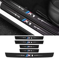 【cw】 Carbon Car Door Sill Anti Scratch Sticker Protector Strip for X1 E84 F48 F49 Film Decal