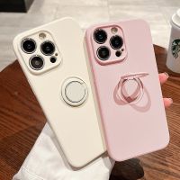 .Suitable For Ultra-thin Ring Phone Case iPhone 14 Pro MAX 13 Max Plus 14promax 13promax Soft silicone TPU Cover