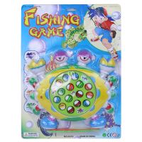 ชุดของเล่นเกมส์ตกปลา Fishing Game รุ่น  crab-fishing-set-portable-02a-Toy