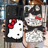 Philander SHOP เคสเคสโทรศัพท์แฟชั่นลาย Hello Kitty Sanrio สำหรับ Huawei P20 P40 P30 P50 Lite E P Mate 50 40 30 20 Pro