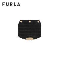 FURLA ฝากระเป๋าผู้หญิง รุ่น METROPOLIS MINI CROSSBODY FLAP ONYX