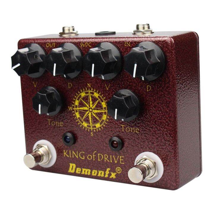 demonfx-king-of-tone-overdrive-stomp-analog-based-on-analog-man-effect-king-of-drive-guitar-effect-pedal-accessories