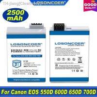 100 Original LOSONCOER 2500mAh LP-E8 Battery For Canon EOS 550D 600D 650D 700D Kiss X4 X5 X6i X7i Rebel T2i T3i T4i T5i DSLR new brend Clearlovey