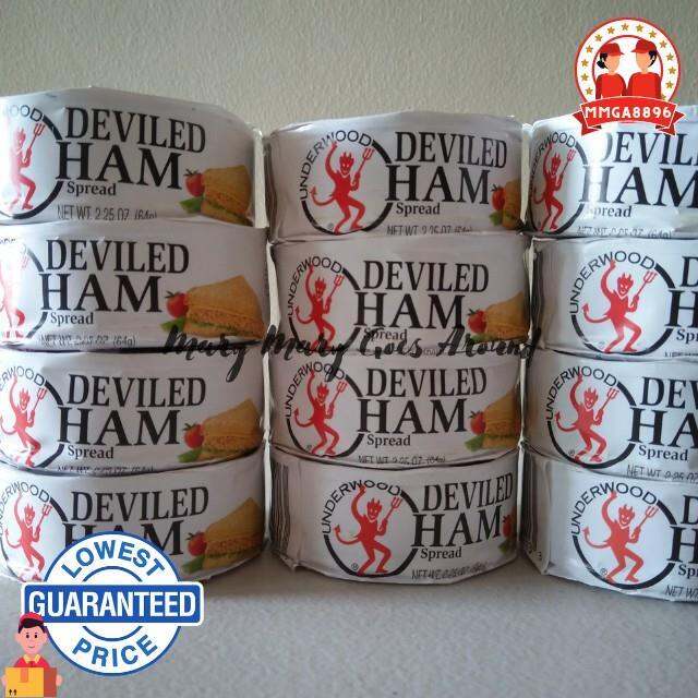 Underwood Deviled Ham Spread Liverwurst PRODUCT OF UNITED STATES
