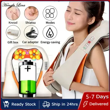 Electrical 4D shawl Electric Shiatsu neck Shoulder Massager Back Neck  massager of neck kneading Infrared Car Home Use Machine