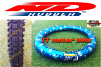 ยางนอกกึ่งวิบาก 2.25-17 ลายกึ่งวิบาก #ยางกึ่งวิบาก ยี่ห้อ nd rubber อึด ทน #2.25-17 กึ่งวิบาก