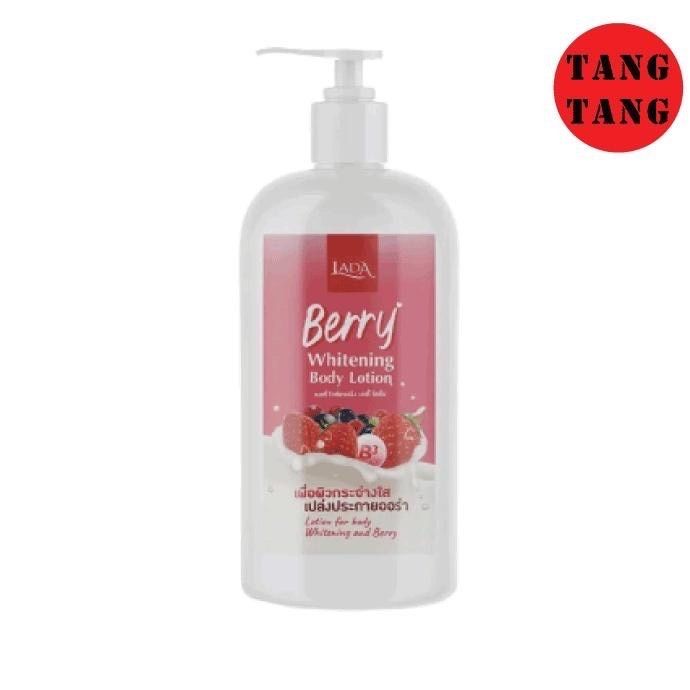 lada-berry-whitening-body-lotion-โลชั่นลดา-เบอรี่-500-ml