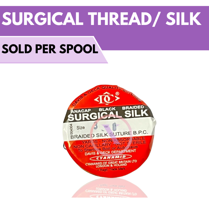 Suturing Thread / Surgical Silk 3-0 | XYZ Merchandise Dental And ...