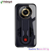 สำหรับ Realme 11 5G Realme Narzo 60 5G เคสสำหรับฝาหลังกระจกเทมเปอร์กระดานสำรวจวงจรเทคโนโลยี