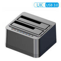 Mobile Hard Drive Docking Station Dual Bay 2.53.5 inch HDD SSD SATA to USB3.0 5Gbps External Enclosure Box for M.2 NGFF