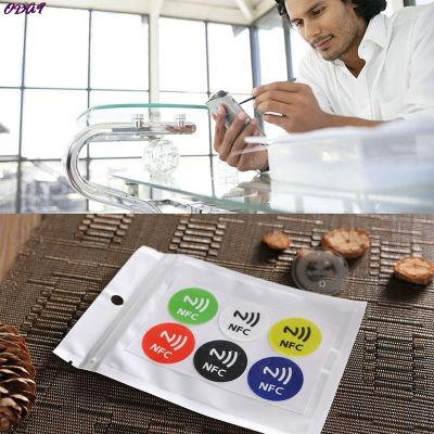 【HOT】✻✱♨ 6-color Sale NFC Sticker Ntag213 Tags All Phones
