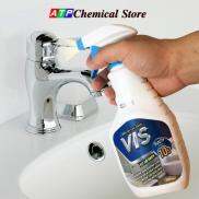 Tẩy cặn canxi nhà tắm VIS 500ml làm sạch vách kính, vòi rửa inox, bồn sứ
