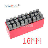 10มม. A-Z Dotted Steel Seal,BateRpak รถแชสซีเหล็ก Word Punch Stampmatrix Do แสตมป์ตัวอักษร,27ชิ้นกล่อง