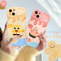 เคส Redmi Note 11 10 8 9S 10S 11Pro 9S 10Pro Max Redmi 9T 9A 10C 10 A1 + 9C A1 10A 9 Mi 11T Pro POCO X3 NFC Pro M3น่ารักการ์ตูน SpongeBob สตรอเบอร์รี่หมีเคส Tpu นุ่มขอบลอน