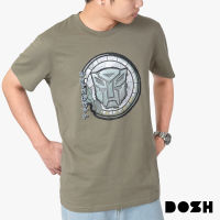 DOSH MENS T-SHIRTS TRANSFORMERS 2023 เสื้อยืดคอกลม แขนสั้น DTMT5064-OG