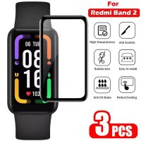 3D HD Screen Protector Clear Full Protective Film for Redmi Band 2 Redm Smart Watch Explosion Proof Protective Film Not Glass Cases Cases