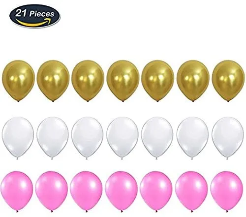 Rose Gold Happy Birthday Decoration Combo Kit for Girls 31 Pcs