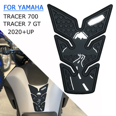 For TRACER700 Tracer 700 Tracer 7 GT MT-07 2020 2021 Motorcycle Non-slip Side Fuel Tank Stickers Waterproof Pad Rubber Sticker