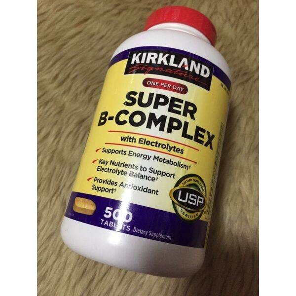 Kirkland Super B Complex 500 Tablets | Lazada PH